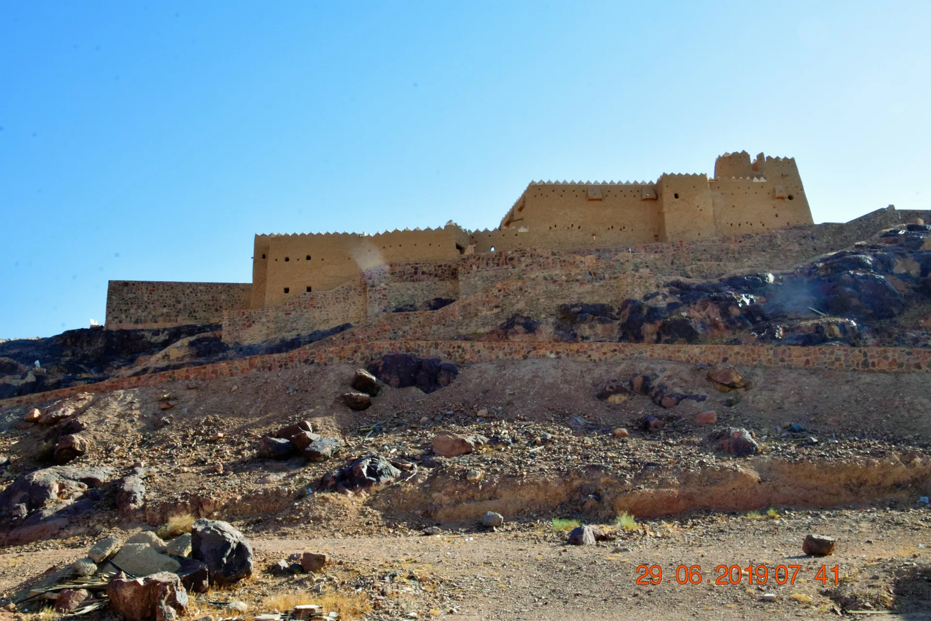 قلعة عيرف في مدينة حائل